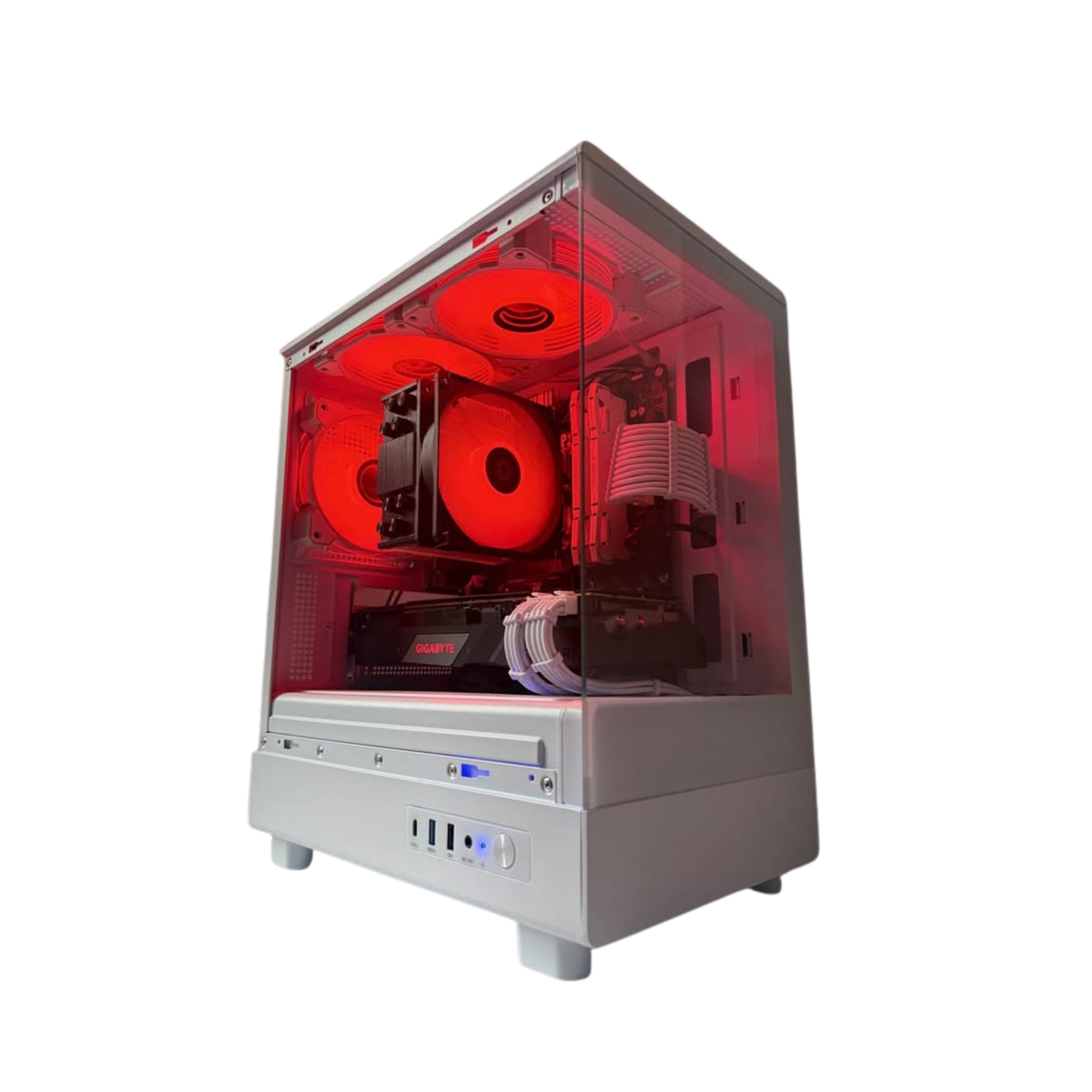 Mid/High-End White Gaming PC – Plug and Play