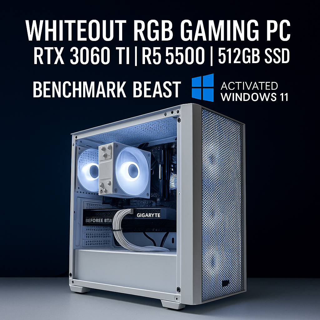 Snowstorm | RGB Prebuilt Gaming PC