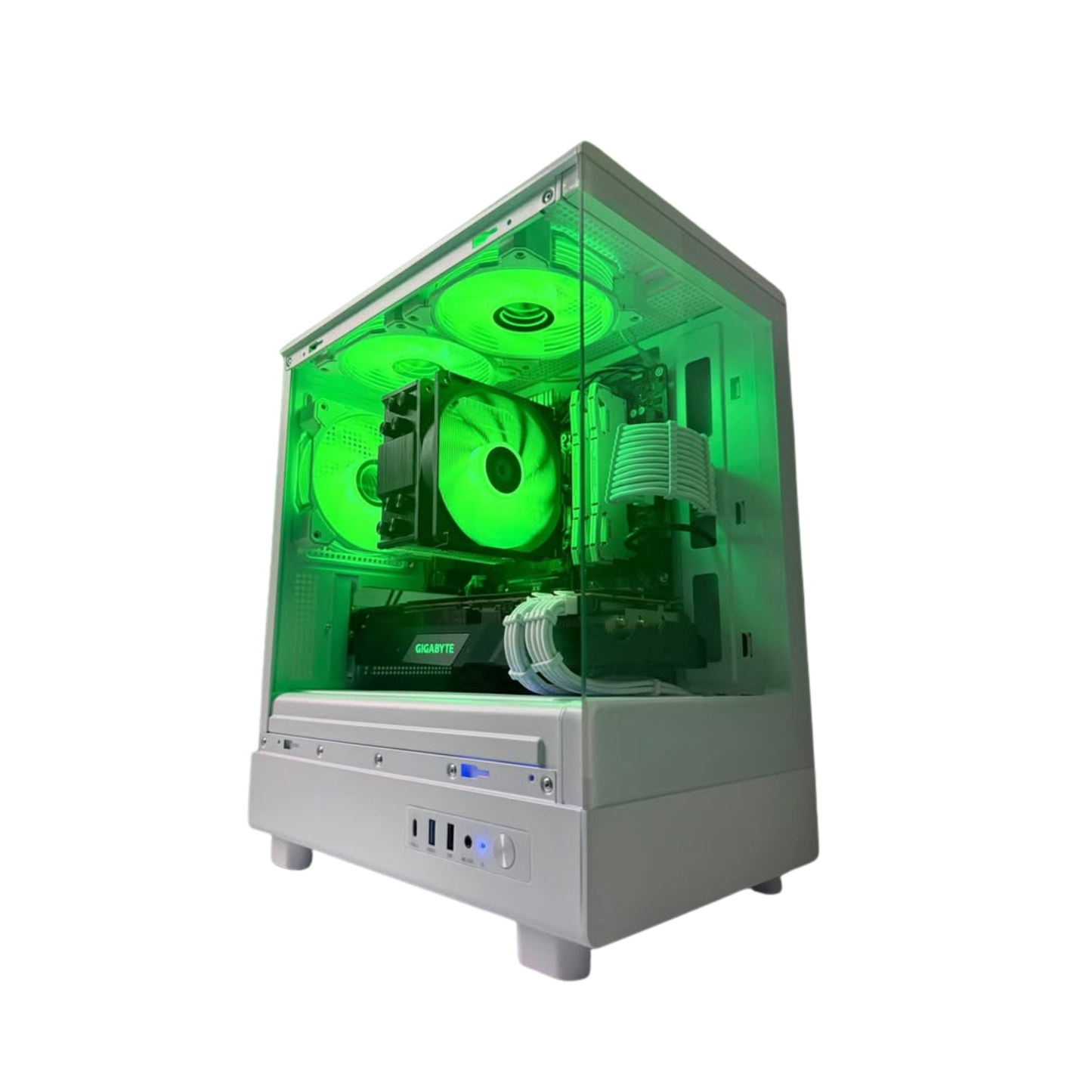Mid/High-End White Gaming PC – Plug and Play