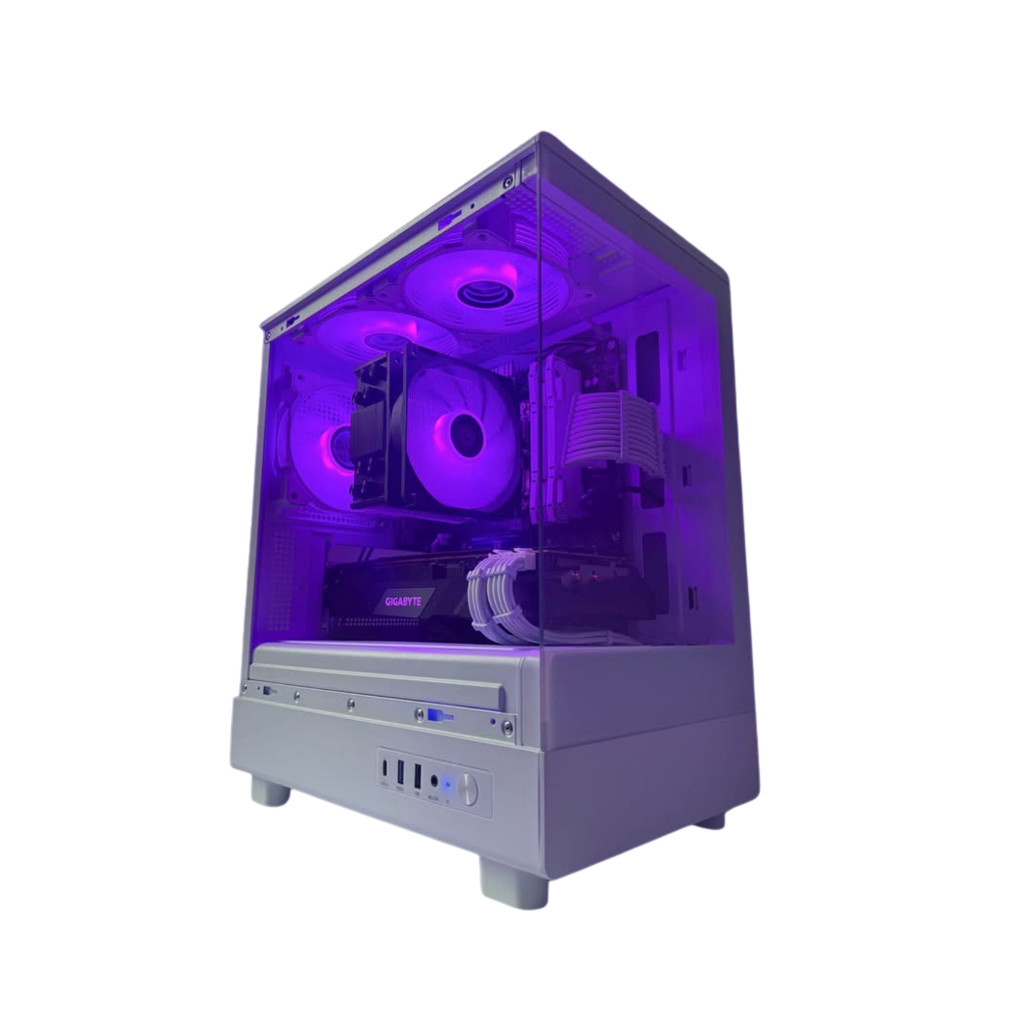 Mid/High-End White Gaming PC – Plug and Play